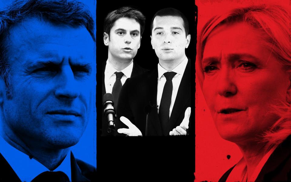 macron, attal, bardella, le pen