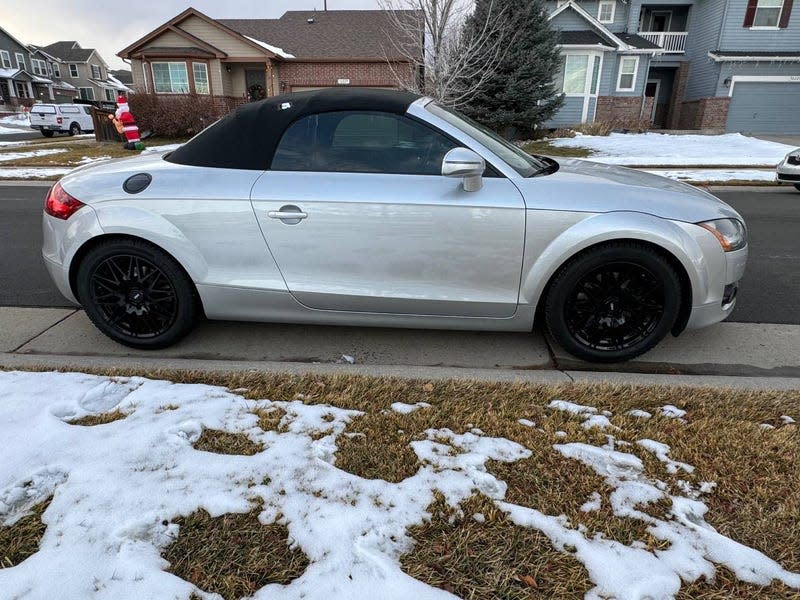 Photo: <a class="link " href="https://denver.craigslist.org/cto/d/castle-rock-2008-audi-tt-convertible-fwd/7703219114.html" rel="nofollow noopener" target="_blank" data-ylk="slk:Craigslist;elm:context_link;itc:0;sec:content-canvas">Craigslist</a>