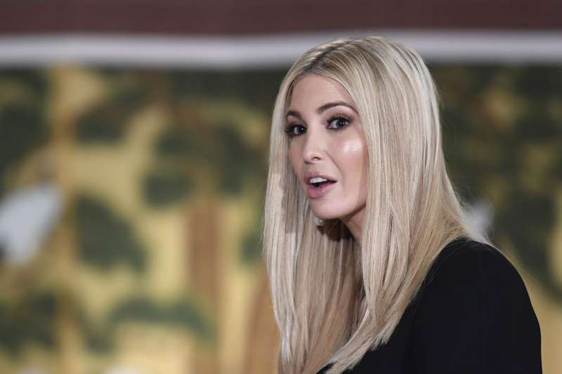 2019年6月29日，美國總統川普長女伊凡卡（Ivanka Trump）陪同父親訪問南韓（AP）