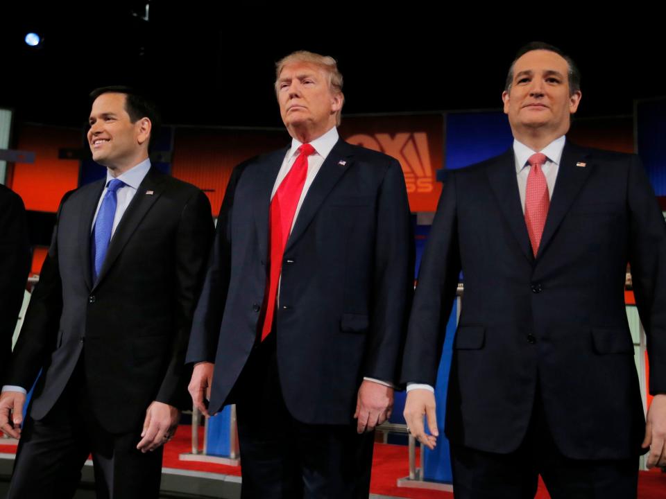 marco rubio donald trump ted cruz