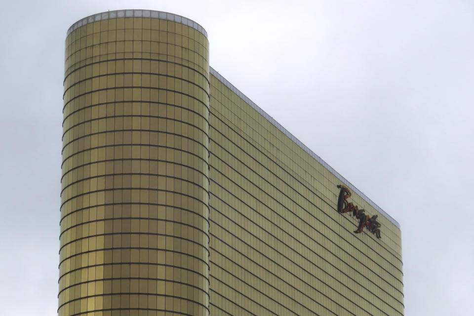 This Dec. 28, 2023 photo shows the exterior of the Borgata casino in Atlantic City, N.J. Atlantic City faces challenges in the new year including a potential smoking ban in its nine casinos, and their quest to return to pre-pandemic business levels. (AP Photo/Wayne Parry)