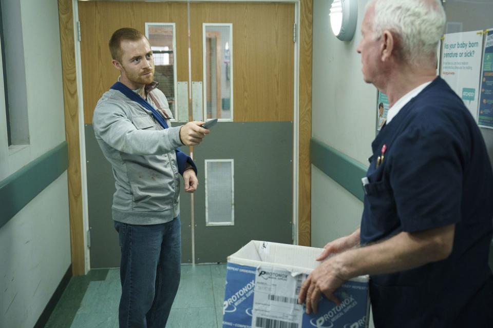 kyle, charlie fairhead, casualty