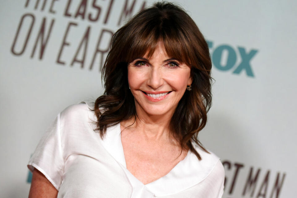 Mary Steenburgen arrives at the LA premiere screening of “The Last Man On Earth” on Tuesday, Feb. 24, 2015, in Los Angeles. (Photo by Richard Shotwell/Invision/AP)