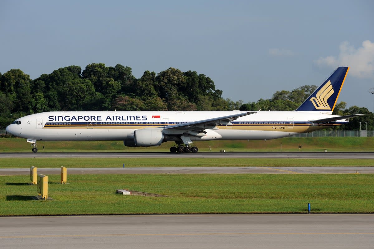 A Singapore Airlines Boeing 777-300 (Simon Calder)