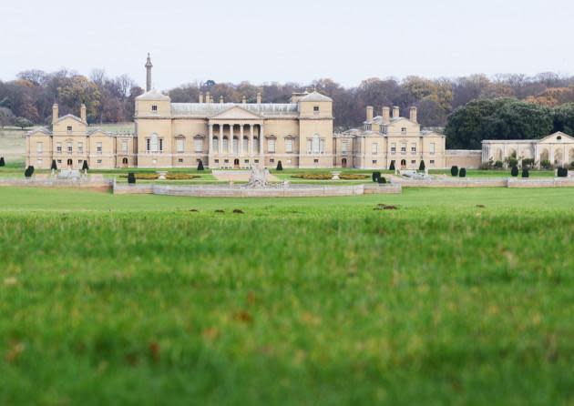 Eastern Daily Press: Holkham Hall is often used as the site of TV or film shows, and has even featured in its own Channel 4 documentary Holkham at Christmas