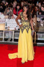 Judi Shekoni (who plays Zafrina in the film) arrives at the UK premiere of 'The Twilight Saga: Breaking Dawn - Part 2' in Leicester Square. <br><br><b>[Breaking Dawn - Part 2: <a href="http://uk.movies.yahoo.com/movie/the-twilight-saga-breaking-dawn-part-2/" data-ylk="slk:Everything you need to know;elm:context_link;itc:0;sec:content-canvas" class="link ">Everything you need to know</a>]</b>