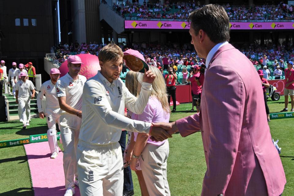 Strauss has taken inspiration from the Pink Test held every year in Sydney in memory of Glenn McGrath's wife (AFP/Getty Images)