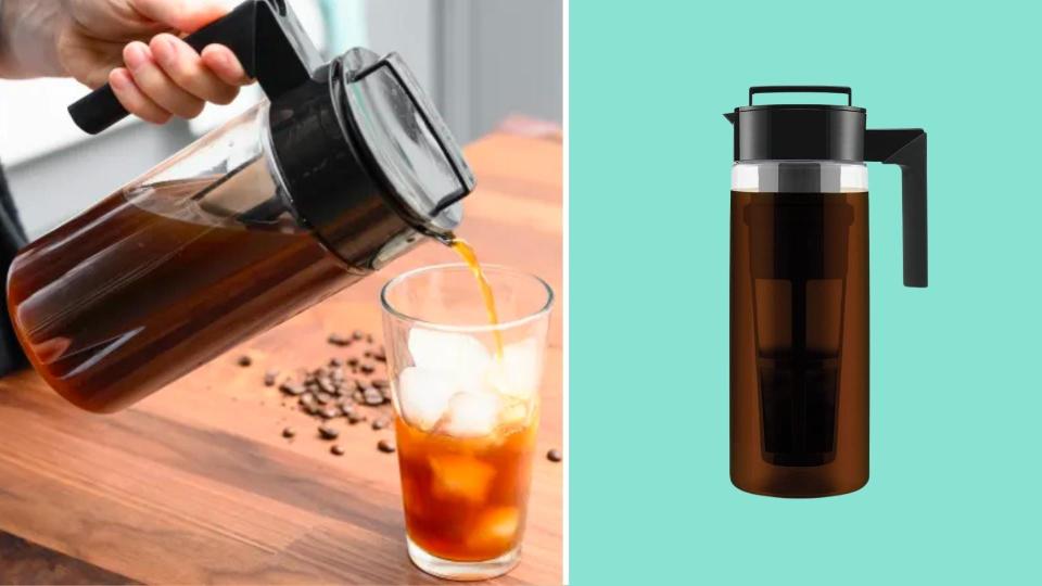 The Takeya is our favorite cold brew coffee maker.