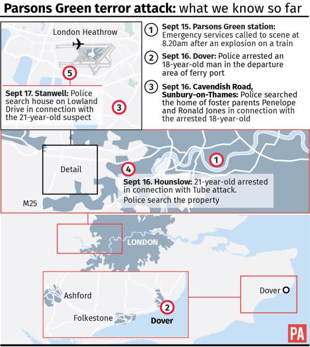 Parsons Green terror attack: what we know so far