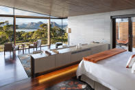 <p><b>20. Saffire Freycinet</b></p>Located in Cole's Bay, Australia, Saffire Freycinet follows with an average price of $1457 per night. The hotel is truly in touch with the beauty and depth of nature and staying in this hotel is an experience designed to enrich and uplift, giving a new perspective in its unique environment.<p>(Image source: Hotel website)</p>