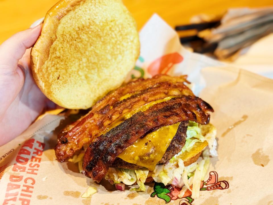 Chili's Just Bacon Burger