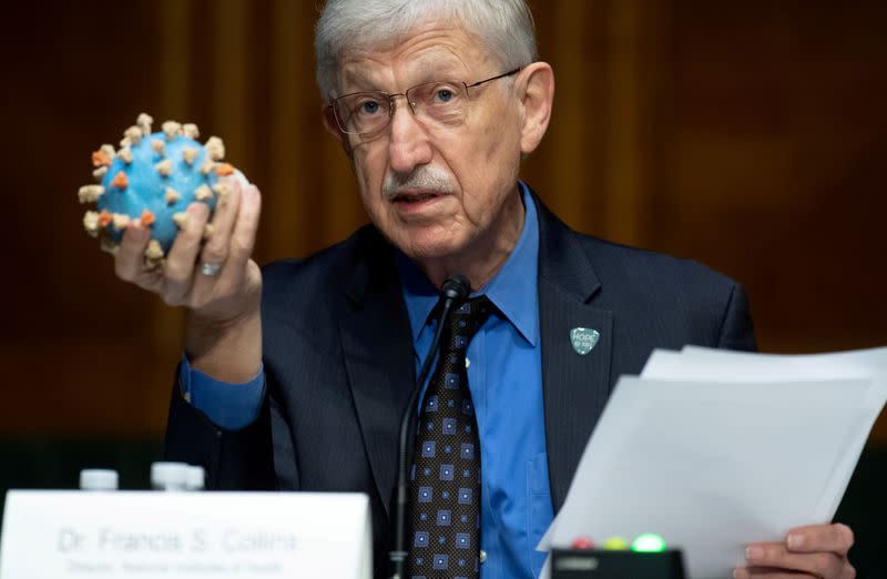 FILE PHOTO: U.S. Senate hearing on plan to research, manufacture and distribute coronavirus vaccine, on Capitol Hill in Washington