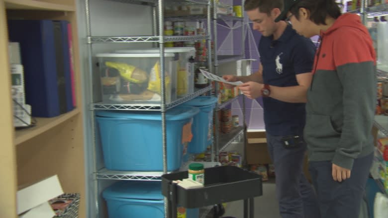 Hungry students flocking to campus food banks