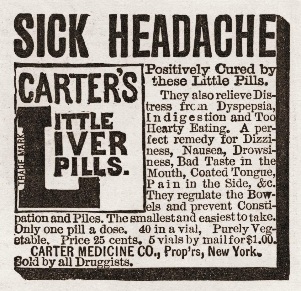 Carter's Little Pills Ad