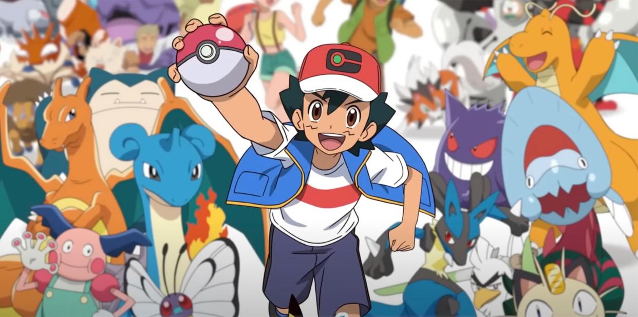 Ash Ketchum with Pokemon