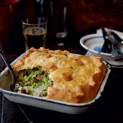 Chicken Leek & Bacon Pot Pie: Food: New Recipe: Red Online