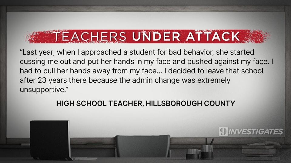 9 Investigates gathered comments from teachers across Central Florida.