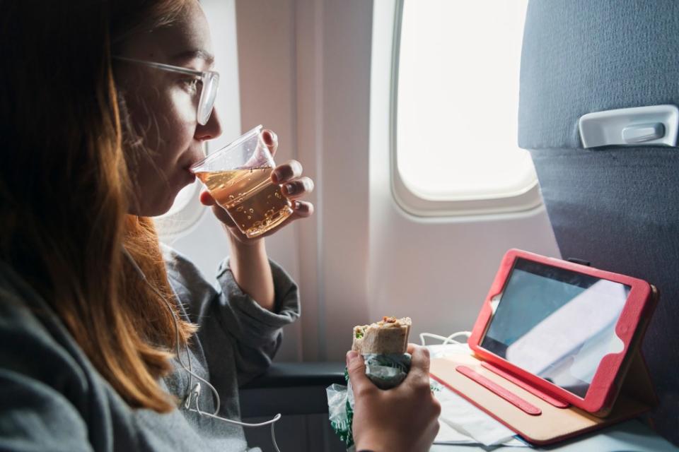 If you think ginger ale tastes better on an airplane — you might be right. Getty Images