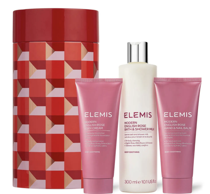 Elemis Kit: English Rose-Infused Body Trio. (PHOTO: LookFantastic)