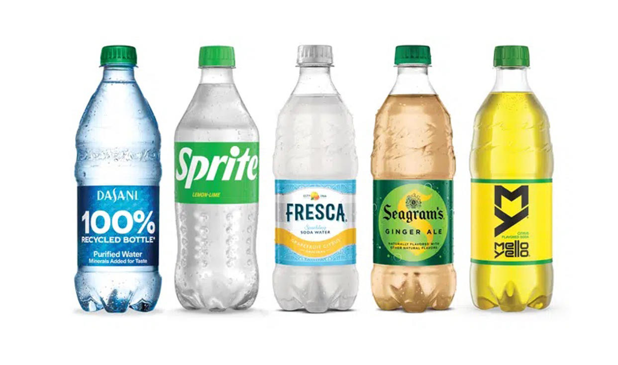 Dasani and Sprite clear bottle design (The Coca-Cola Company)