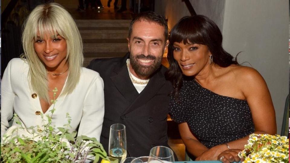 Ciara, Giambattista Valli and Angela Bassett attend Giambattista Valli Dinner