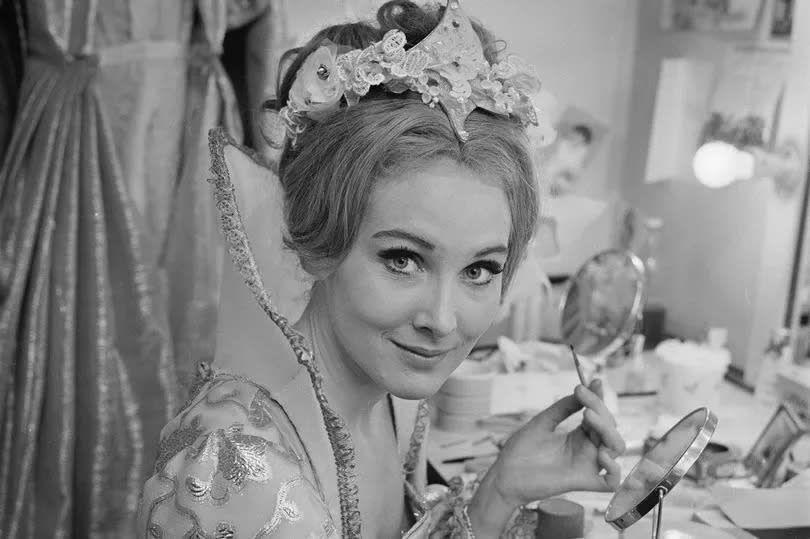 English actress Elizabeth Counsell at her dressing table in January 1968.