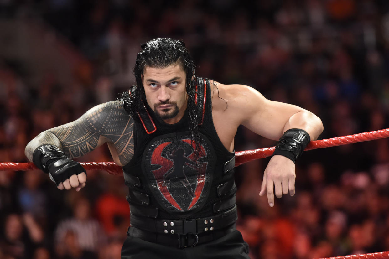 Roman Reigns will challenge Brock Lesnar for the WWE universal championship at SummerSlam. (Photo courtesy WWE)