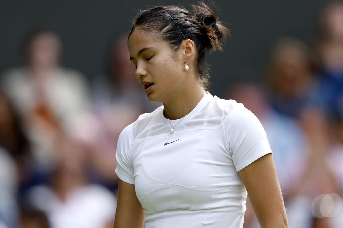 Emma Raducanu has withdrawn from the Madrid Open with a hand injury (Steven Paston/PA) (PA Wire)