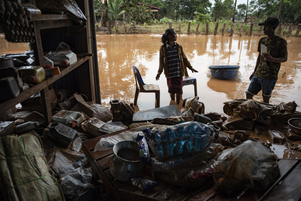 Deadly dam collapse in Laos