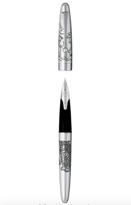 Namiki Sterling Collection fountain pen, medium nib, limited edition Jaguar design, S$670.68. PHOTO: Amazon