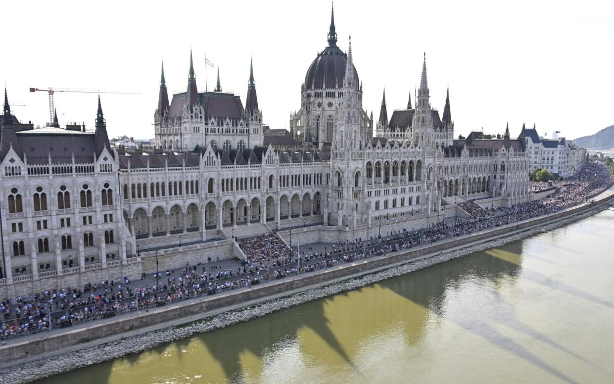 Parliament House in central Budapest