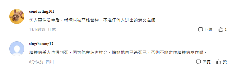 中國湖北發生持刀殺人事件，造成8死1傷。有網友質疑官方壓新聞。翻攝彭湃新聞/微博