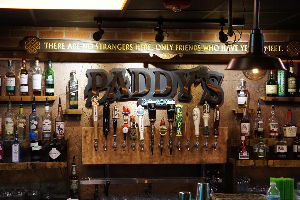 Inside Paddy's Irish Pub, 2606 Raeford Road, Fayetteville.