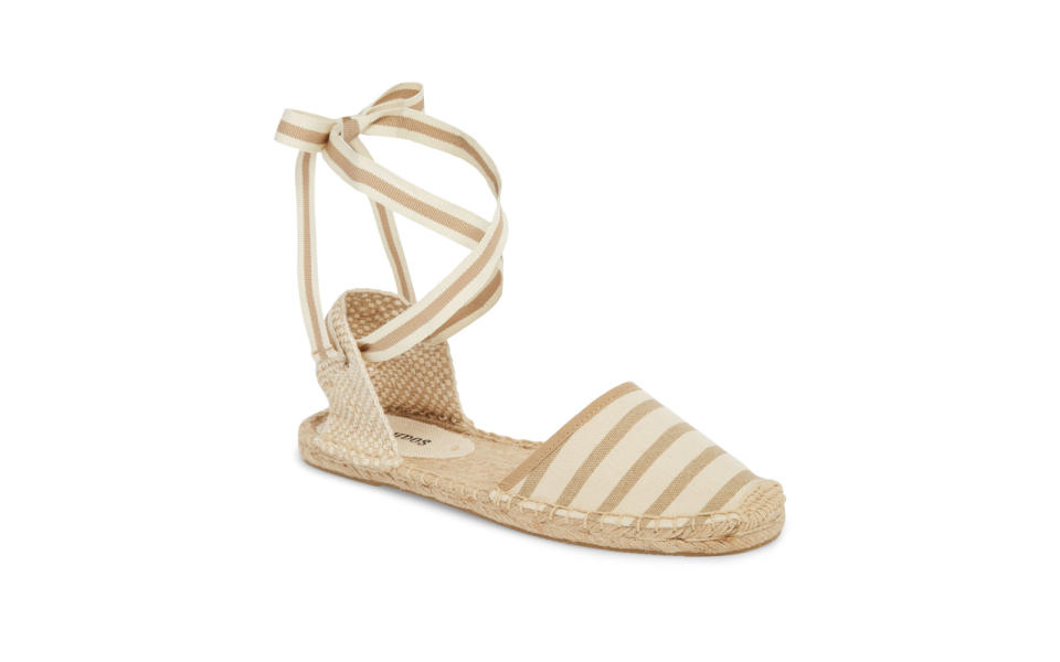 Soludos Lace-up Espadrille Sandals