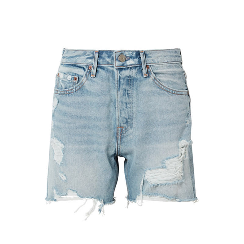 <a rel="nofollow noopener" href="https://rstyle.me/~asCH6" target="_blank" data-ylk="slk:Jourdan Distressed Denim Shorts, GRLFRND, $160This pair was named after supermodel, Jourdan Dunn.;elm:context_link;itc:0;sec:content-canvas" class="link ">Jourdan Distressed Denim Shorts, GRLFRND, $160<p>This pair was named after supermodel, Jourdan Dunn.</p> </a>