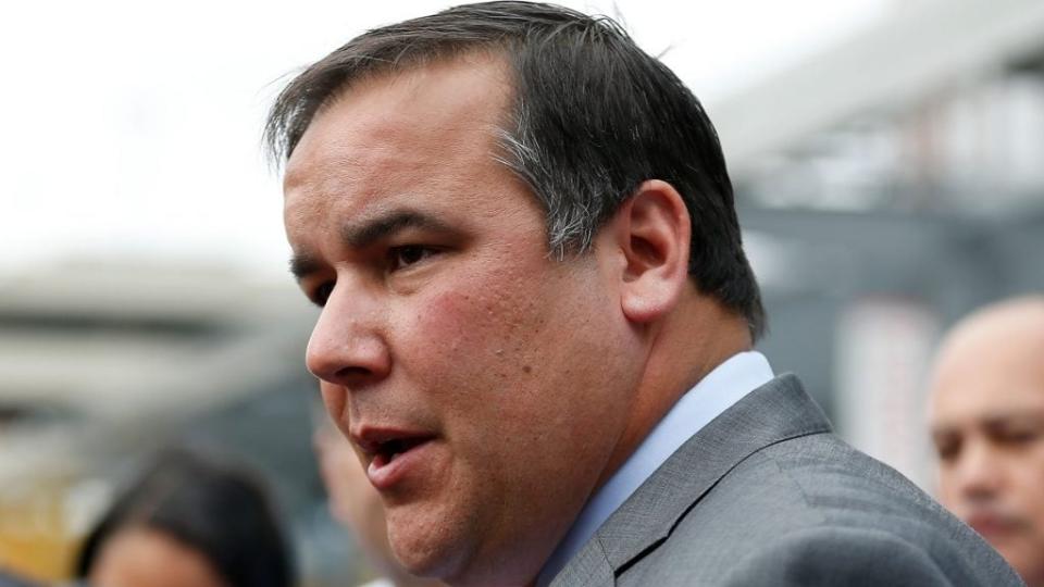 Mayor Andrew J. Ginther, addressing the shooting on Twitter, called the community “still raw and exhausted from the killings of George Floyd, Breonna Taylor, and, most recently, Casey Goodson, Jr., right here in Columbus.” (Photo by Kirk Irwin/Getty Images)