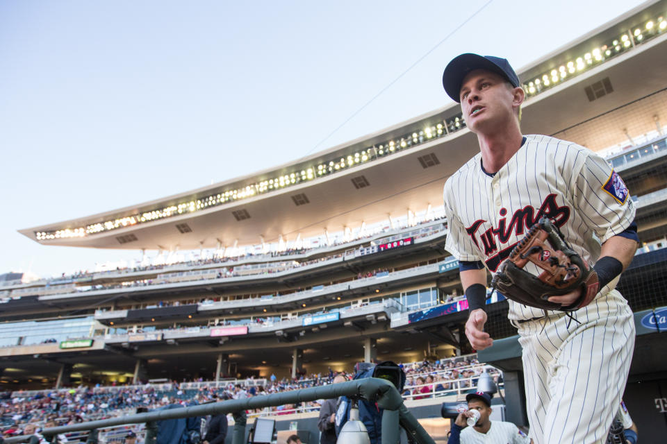 </a> MINNEAPOLIS, MN- SEPTEMBER 10: James Beresford #30 of the Minnesota Twins looks on against the Cleveland Indians on September 10, 2016 at [f500link]Target[/f500link] Field in Minneapolis, Minnesota. The Twins defeated the Indians 2-1. (Photo by Brace Hemmelgarn/Minnesota Twins/Getty Images)Brace Hemmelgarn Getty Images