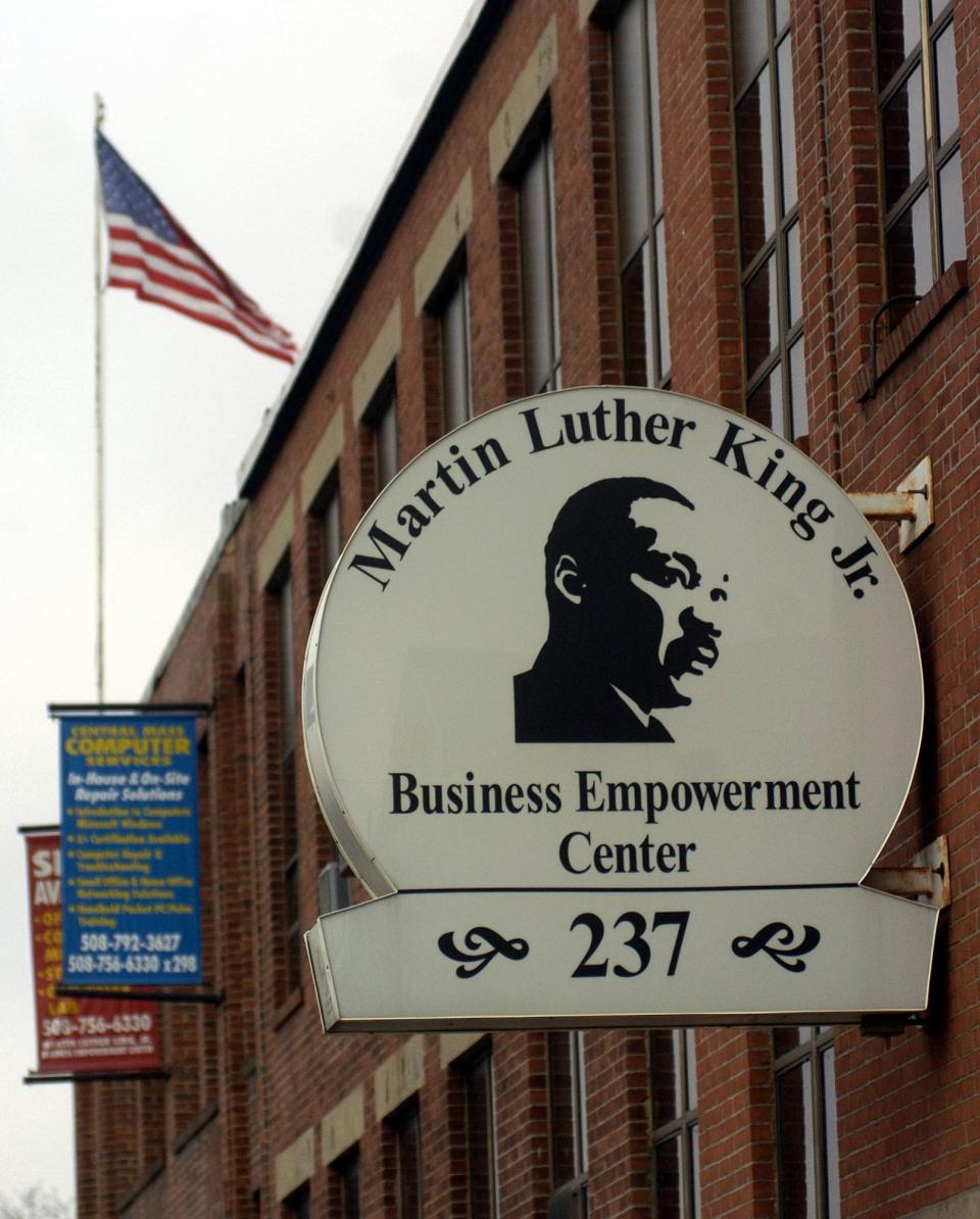 The former Martin Luther King Jr. Business Empowerment Center at 237 Chandler St.