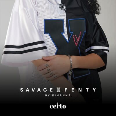 Certo Apparel Partners with Savage x Fenty for Super Bowl LVII
