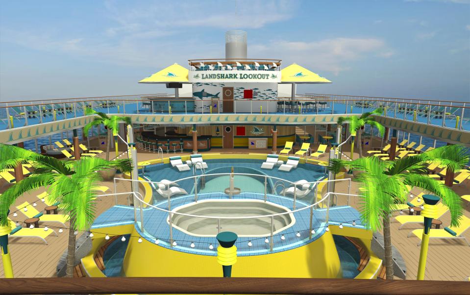 The ship will feature new dining and entertainment options.