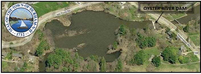 There will be an informational meeting about the removal of the Mill Pond Dam in Durham on Thursday, July 14.