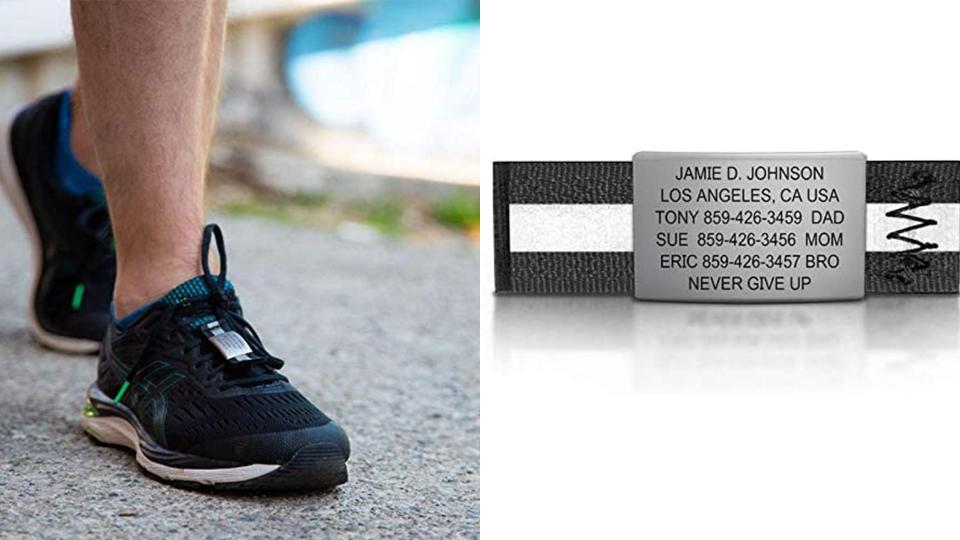 Best gifts for runners: Road iD shoe tag