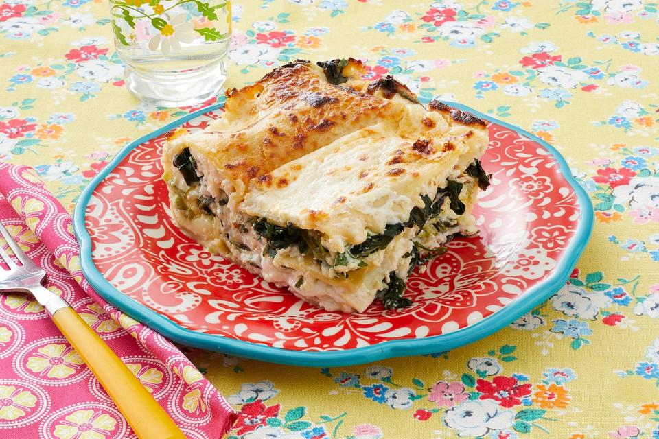 mothers day dinner ideas spinach lasagna
