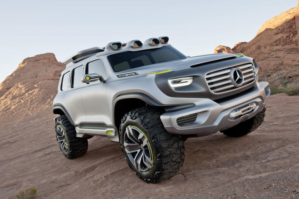 The Mercedes Ener-G-Force concept, developed for the 2012 Los Angeles Auto Show Design Challenge