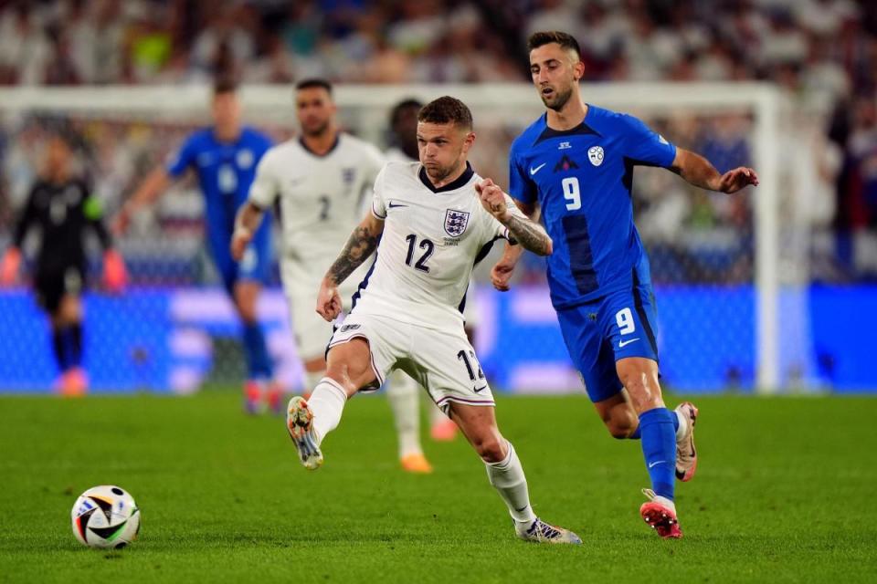 Newcastle's Kieran Trippier in action for England <i>(Image: PA)</i>