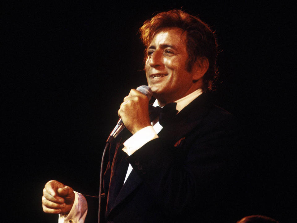 Singer Tony Bennett.  / Credit: David Redfern/Redferns via Getty Images