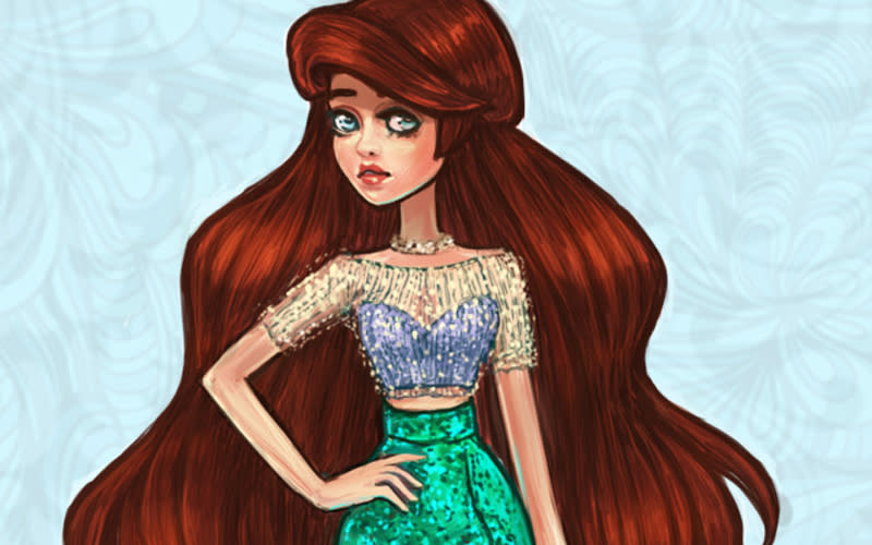 This artist reimagined Disney Princesses with high fashion gowns and the result is stunning