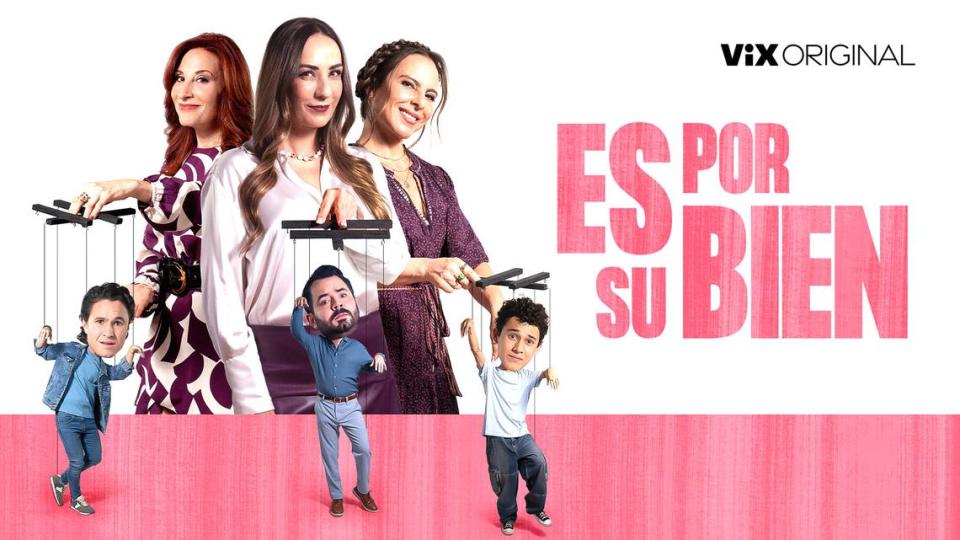 Kate del Castillo, Consuelo Duval ,Mónica Huarte, José Eduardo Derbez, Michael Ronda y Sebastián García.