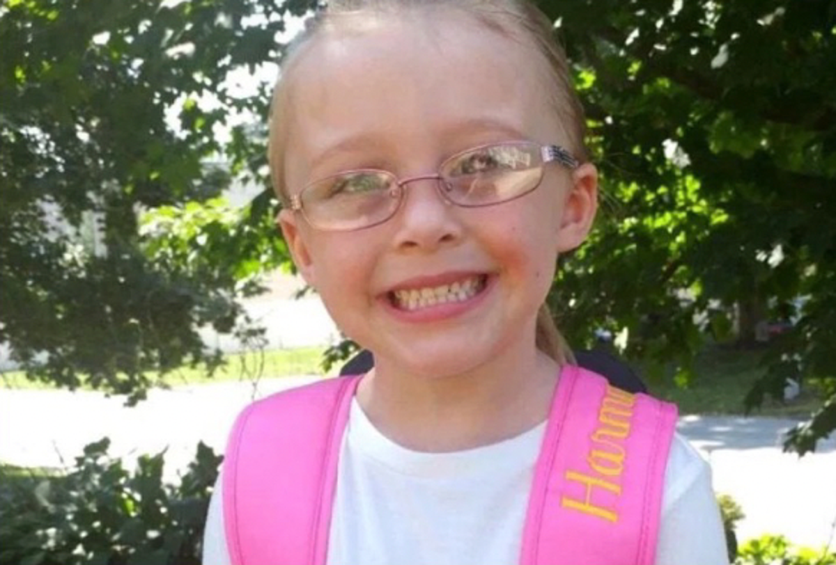 Harmony Montgomery was five years old when she was murdered (Nicole Sorey/Facebook)