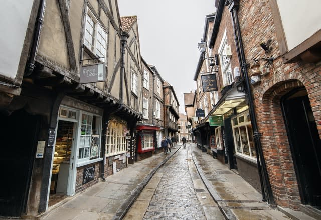 The Shambles in York,